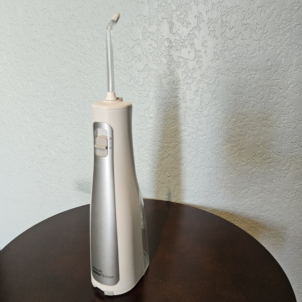 Water Flosser Oral Irrigator - Silver and White